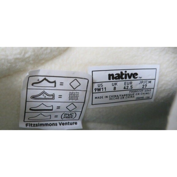 Native Fitzsimmons Venture Bloom Boots M 9 W 11 Outdoor Hiking Excellent - Picture 5 of 7